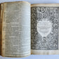 1647 BIBLE in ENGLISH w/ ORIGINAL BINDING antique OLD & NEW TESTAMENT 17th CENT.