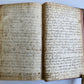 1647 BIBLE in ENGLISH w/ ORIGINAL BINDING antique OLD & NEW TESTAMENT 17th CENT.