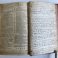 1647 BIBLE in ENGLISH w/ ORIGINAL BINDING antique OLD & NEW TESTAMENT 17th CENT.