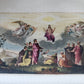 1802 BOOK of COMMON PRAYER w/ PSALTER ILLUSTRATED in COLOR antique in ENGLISH