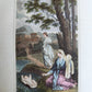1802 BOOK of COMMON PRAYER w/ PSALTER ILLUSTRATED in COLOR antique in ENGLISH