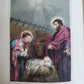1802 BOOK of COMMON PRAYER w/ PSALTER ILLUSTRATED in COLOR antique in ENGLISH