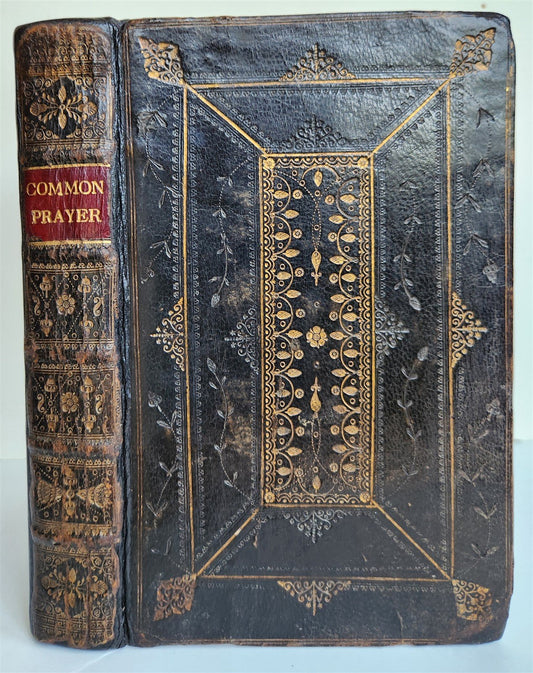 1716 BOOK of COMMON PRAYER w/ PSALTER or PSALMS of DAVID antique in ENGLISH