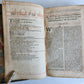 1716 BOOK of COMMON PRAYER w/ PSALTER or PSALMS of DAVID antique in ENGLISH
