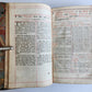 1716 BOOK of COMMON PRAYER w/ PSALTER or PSALMS of DAVID antique in ENGLISH