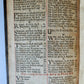 1716 BOOK of COMMON PRAYER w/ PSALTER or PSALMS of DAVID antique in ENGLISH