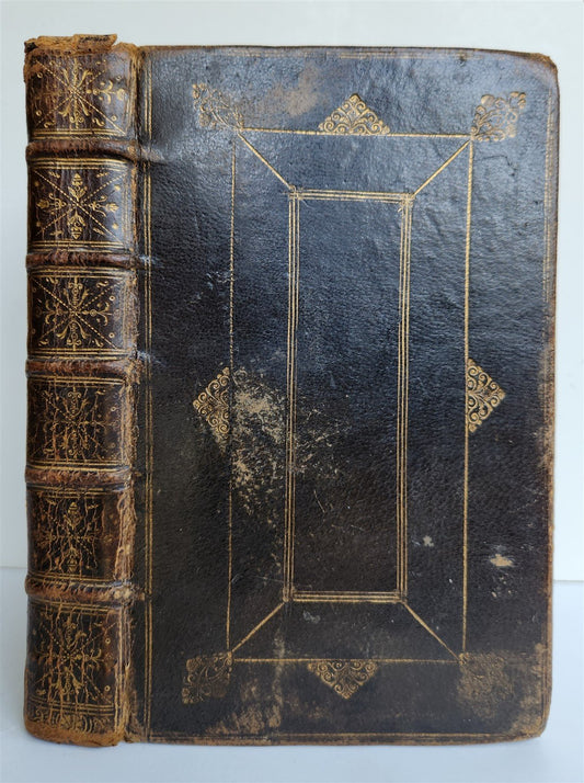 1725 BOOK of COMMON PRAYER w/ PSALTER or PSALMS of DAVID antique in ENGLISH