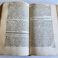 1725 BOOK of COMMON PRAYER w/ PSALTER or PSALMS of DAVID antique in ENGLISH