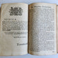 1725 BOOK of COMMON PRAYER w/ PSALTER or PSALMS of DAVID antique in ENGLISH