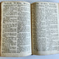 1725 BOOK of COMMON PRAYER w/ PSALTER or PSALMS of DAVID antique in ENGLISH