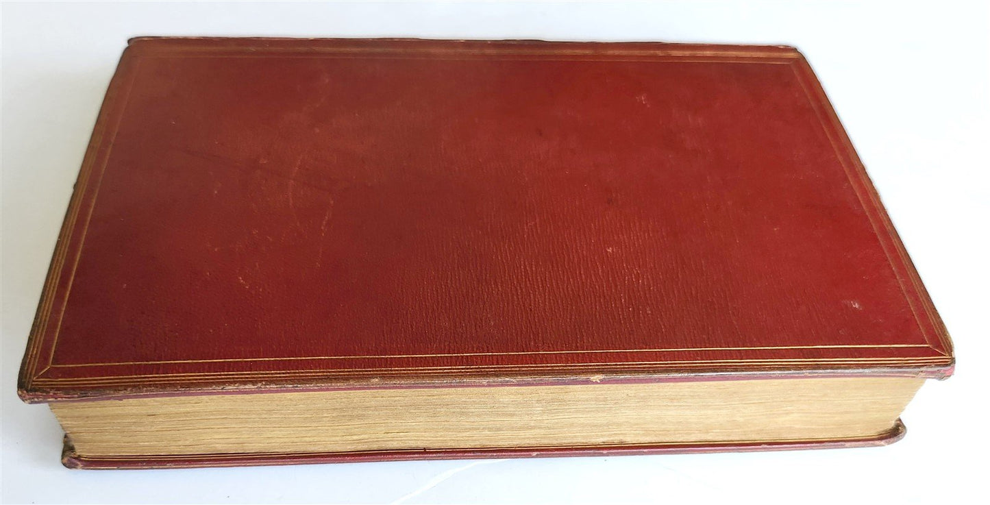 1807 BOOK of COMMON PRAYER ILLUSTRATED w/ PSALMS of DAVID antique in ENGLISH