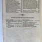 1826 BOOK of COMMON PRAYER w/ PSALTER, or PSALMS of DAVID antique in ENGLISH