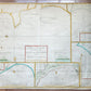 1750s MAP WEST END of the ISLE of PORTO RICO & ISLAND of ZACHEE antique 19x24"