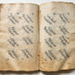 18th century MYSTIC POETRY MANUSCRIPT in TURKIC & FARSI LANGUAGES antique