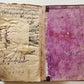 1841 ARABIC & FARSI MANUSCRIPT TREATISE on ISLAMIC LAW & LOGIC antique