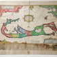 1633 BERMUDA MAP antique 18x22" by Henricus Hondius HAND COLORED