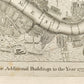 1777 NEW & COMPLETE PLAN of LONDON WESTMINSTER & SOUTHWARK antique W. Harrison