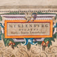 1630s MAP of MECKLENBURG GERMANY antique