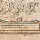 1630s MAP of MECKLENBURG GERMANY antique