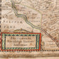 1630s MAP of MECKLENBURG GERMANY antique