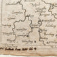 17th CENTURY MAP of UPPER PALATINATE GERMANY antique