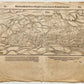 1572 BURGUNDY FRANCE MAP SALINS-LES-BAINS SEBASTIAN MUNSTER COSMOGRAPHY antique