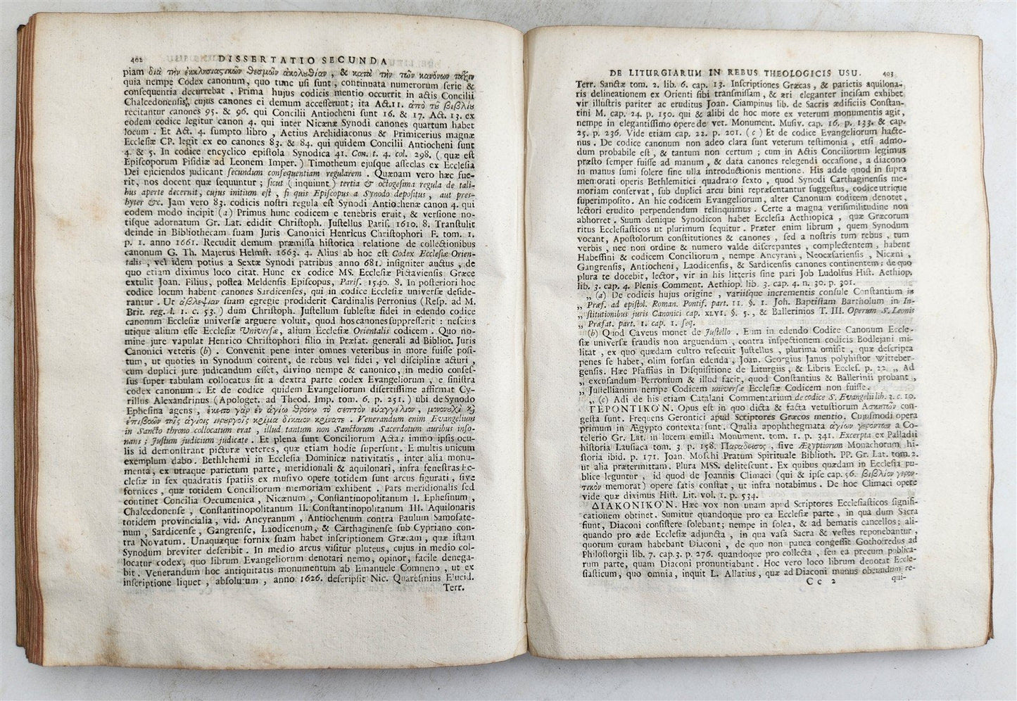 1762 THEOLOGICAL DICTIONARY 13 VELLUM BOUND VOLS antique THESAURUS THEOLOGICUS