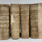 1727 OVID 4 VELLUM BOUND VOLUMES antique Publius Ovidius Naso