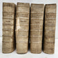 1727 OVID 4 VELLUM BOUND VOLUMES antique Publius Ovidius Naso