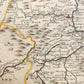 1700s MAP of NORTHUMBERLAND ENGLAND antique
