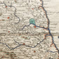 1700s MAP of NORTHUMBERLAND ENGLAND antique
