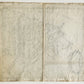 1700s MAP of NORTHUMBERLAND ENGLAND antique