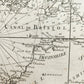 1778 MAP of FRANCE & ENGLAND antique LA MANCHE 20 3/4 by 29 1/2 inches