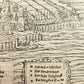 1572 LINDAU GERMANY MAP from SEBASTIAN MUNSTER COSMOGRAPHY antique