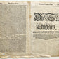 1572 LINDAU GERMANY MAP from SEBASTIAN MUNSTER COSMOGRAPHY antique