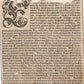 1572 EUROPE MAP from SEBASTIAN MUNSTER COSMOGRAPHIA antique