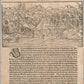 1572 MAP of EDINBURGH SCOTLAND from SEBASTIAN MUNSTER COSMOGRAPHIA antique