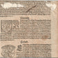 1572 MAP of AMSTERDAM NETHERLANDS from SEBASTIAN MUNSTER COSMOGRAPHIA antique