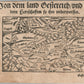 1572 MAP of FRANCE & PORTUGAL from SEBASTIAN MUNSTER COSMOGRAPHIA antique