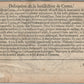 1590s MAP of BRESCIA ITALY by Peter van den Keere Antique