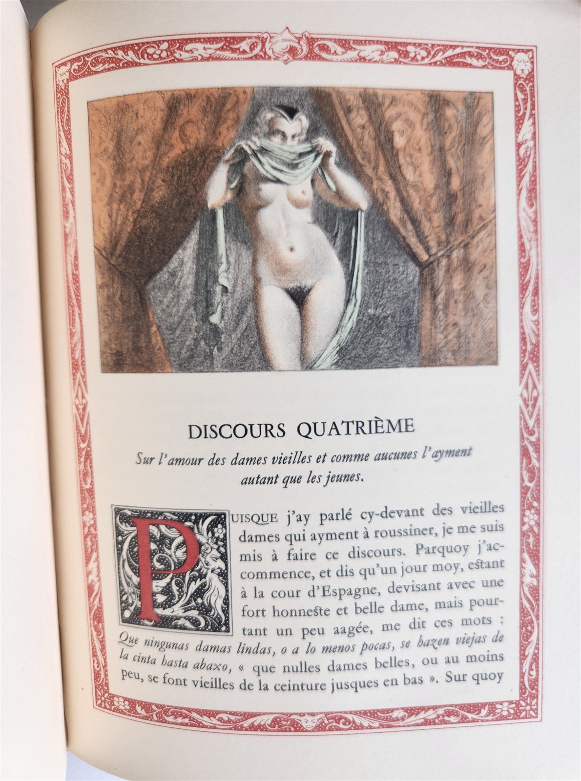 1935 FRENCH EROTIC ILLUSTRATED antique Vies des Dames Galantes 3 VOLUMES