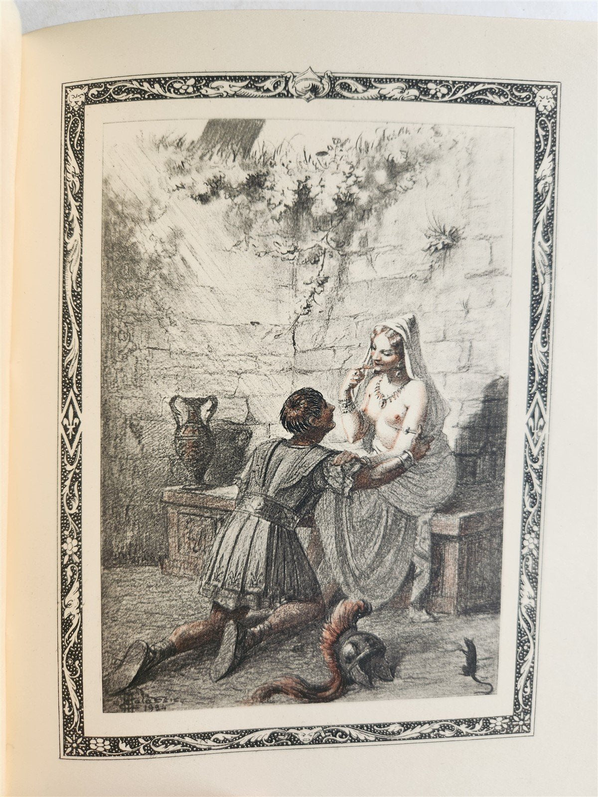 1935 FRENCH EROTIC ILLUSTRATED antique Vies des Dames Galantes 3 VOLUMES