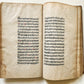 1878 MANUSCRIPT TREATISE on LOGIC in FARSI by as-Sayyid ash-Sharif antique