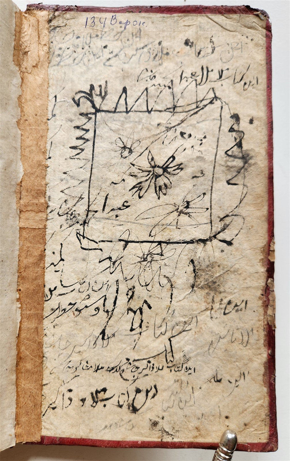 16th-17th century ISLAMIC LAW MANUSCRIPT in ARABIC antique SHARIA FIQH