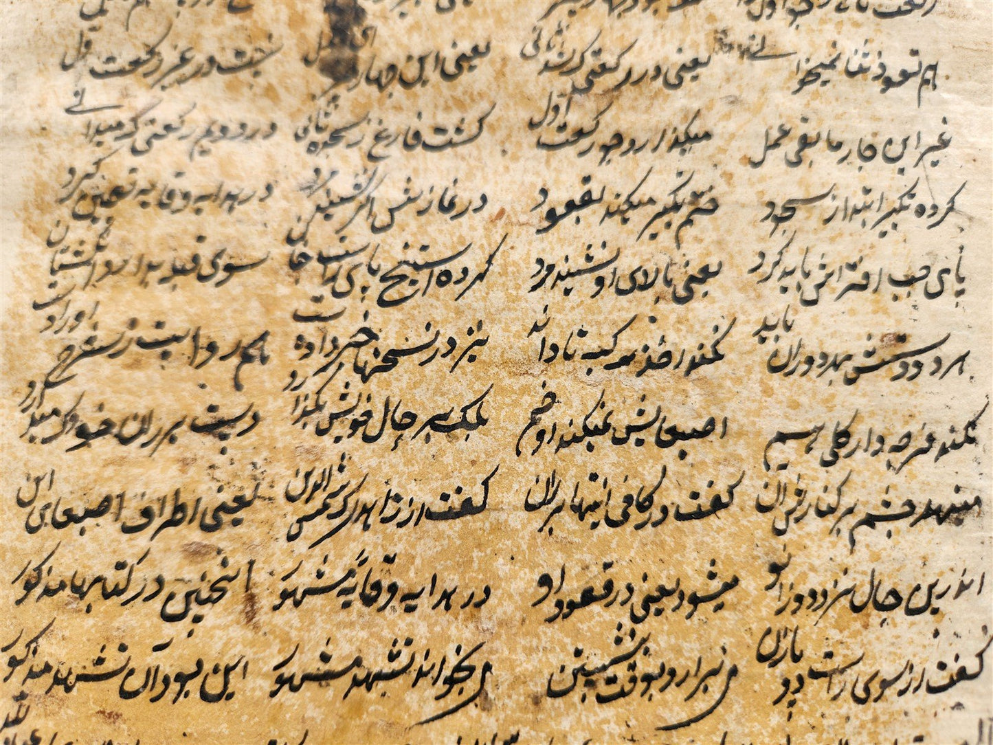 1838 MANUSCRIPT in FARSI antique Maslak al-Muttaqin Way of God-conscious FIQH