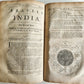 1677 SIX VOYAGES OF JOHN BAPTISTA TAVERNIER antique FOLIO ILLUSTRATED