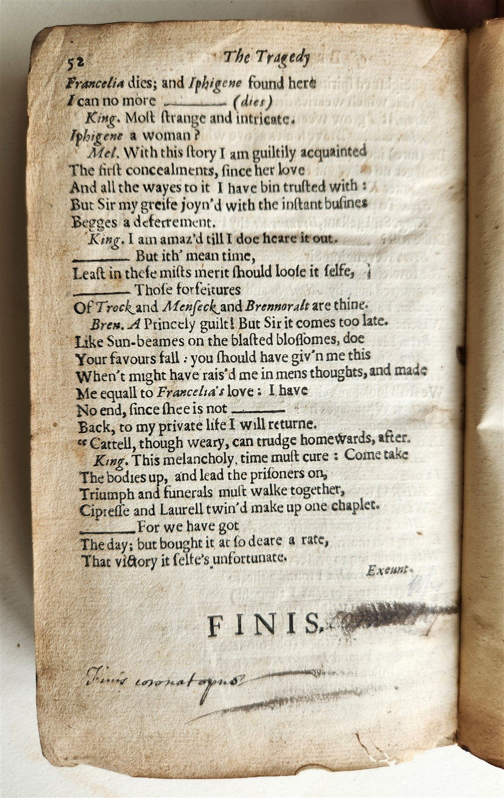 1646 FRAGMENTA AUREA by JOHN SUCKLING antique in ENGLISH 17th CENTURY