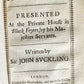 1646 FRAGMENTA AUREA by JOHN SUCKLING antique in ENGLISH 17th CENTURY