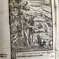 1640 BIBLE in FRENCH RARE ILLUSTRATED LE NOUVEAU TESTAMENT antique VELLUM BOUND