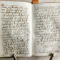 1790 GERMAN RELIGIOUS MANUSCRIPT 411 pages antique VELLUM BINDING